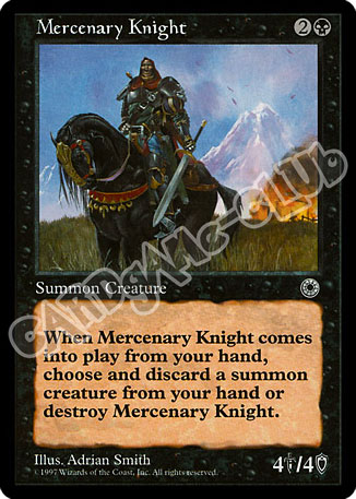 Mercenary Knight rara (EN) -NEAR MINT-