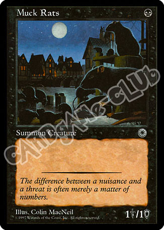 Muck Rats comune (EN) -NEAR MINT-