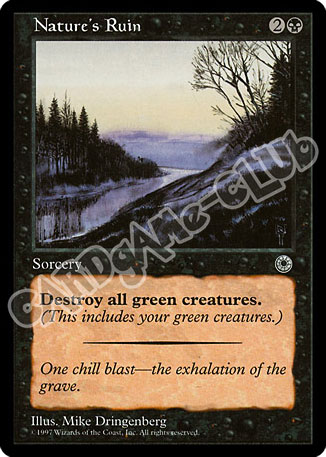 Nature's Ruin non comune (EN) -NEAR MINT-