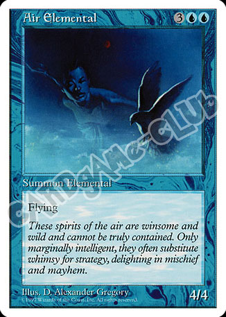 Air Elemental non comune (EN) -NEAR MINT-