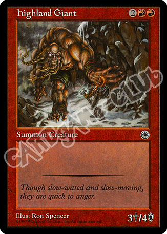 Highland Giant comune (EN) -NEAR MINT-