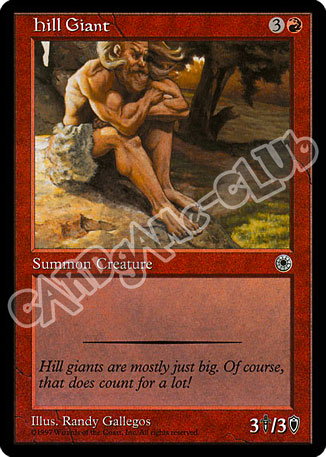 Hill Giant comune (EN) -NEAR MINT-