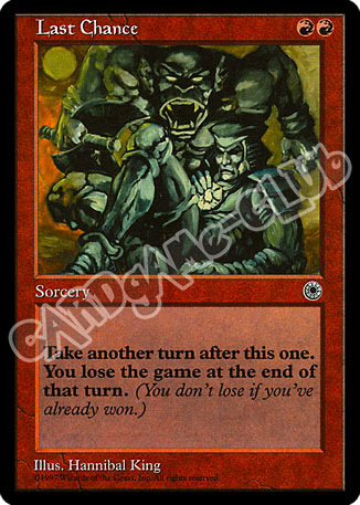 Last Chance rara (EN) -NEAR MINT-