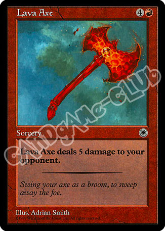 Lava Axe comune (EN) -NEAR MINT-