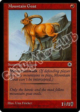 Mountain Goat non comune (EN) -NEAR MINT-