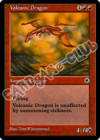 Volcanic Dragon rara (EN) -NEAR MINT-