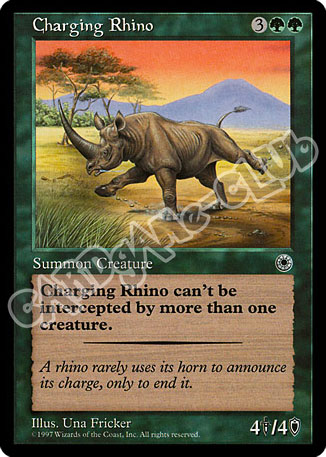 Charging Rhino rara (EN) -NEAR MINT-