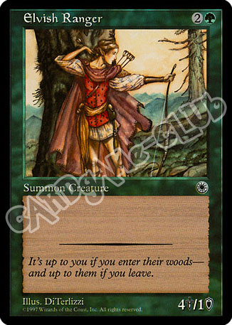 Elvish Ranger comune (EN) -NEAR MINT-