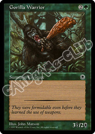 Gorilla Warrior comune (EN) -NEAR MINT-