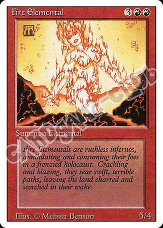 Fire Elemental non comune (EN) -NEAR MINT-