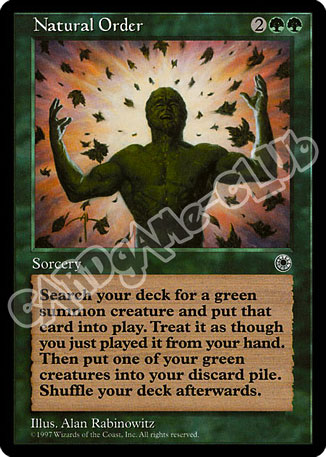 Natural Order rara (EN) -NEAR MINT-