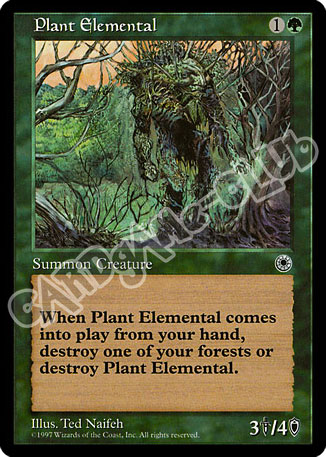 Plant Elemental non comune (EN) -NEAR MINT-