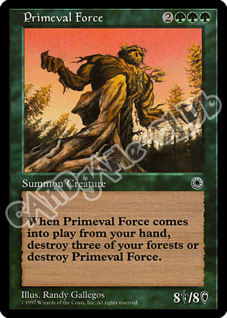 Primeval Force rara (EN) -NEAR MINT-