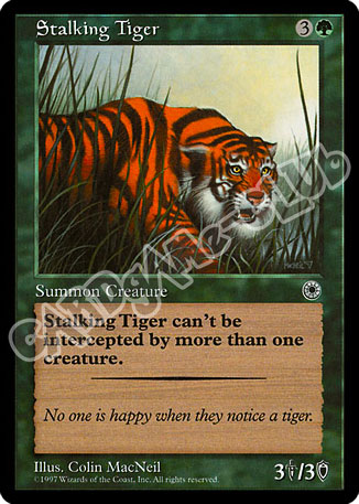 Stalking Tiger comune (EN) -NEAR MINT-