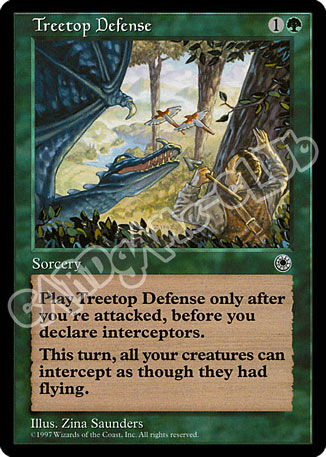 Treetop Defence rara (EN) -NEAR MINT-