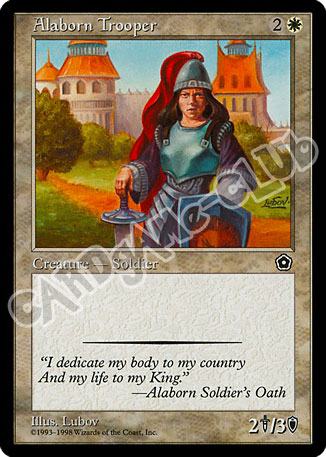 Alaborn Trooper comune (EN) -NEAR MINT-