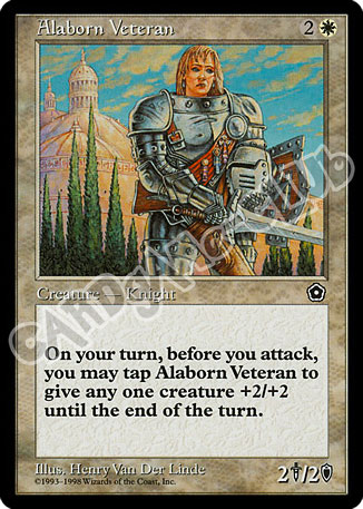 Alaborn Veteran rara (EN) -NEAR MINT-