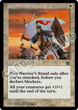 Warrior's Stand non comune (EN) -NEAR MINT-