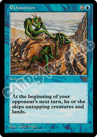 Exhaustion rara (EN) -NEAR MINT-