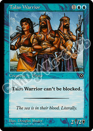 Talas Warrior rara (EN) -NEAR MINT-