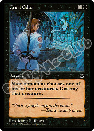Cruel Edict comune (EN) -NEAR MINT-