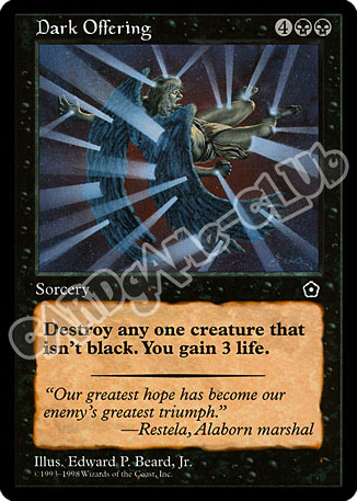 Dark Offering non comune (EN) -NEAR MINT-