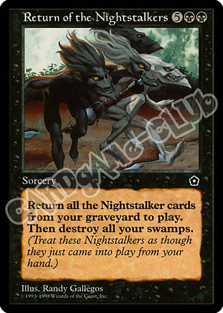 Return of the Nightstalker rara (EN) -NEAR MINT-