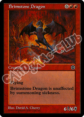 Brimstone Dragon rara (EN) -NEAR MINT-