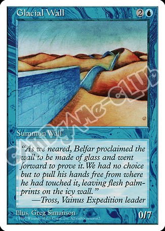 Glacial Wall non comune (EN) -NEAR MINT-