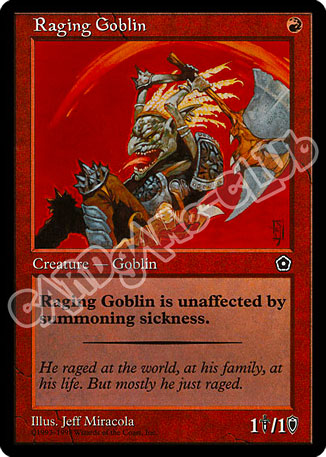 Raging Goblin comune (EN) -NEAR MINT-