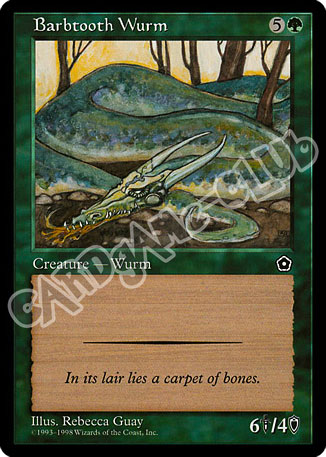 Barbtooth Wurm comune (EN) -NEAR MINT-