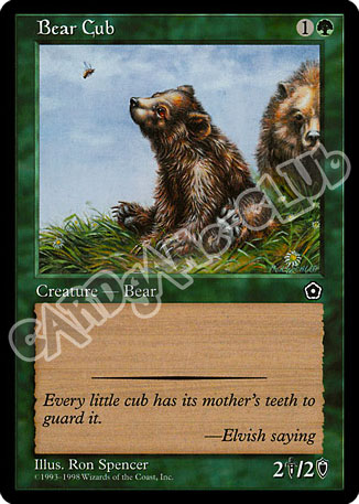 Bear Cub comune (EN) -NEAR MINT-