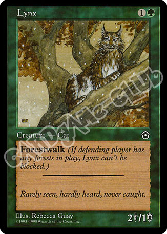 Lynx comune (EN) -NEAR MINT-