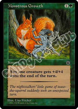 Monstrous Growth comune (EN) -NEAR MINT-