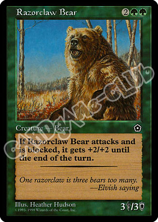 Razorclaw Bear rara (EN) -NEAR MINT-