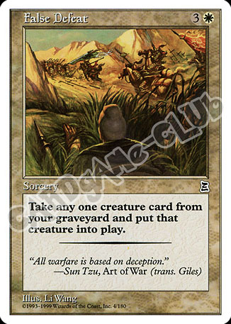 False Defeat comune (EN) -NEAR MINT-
