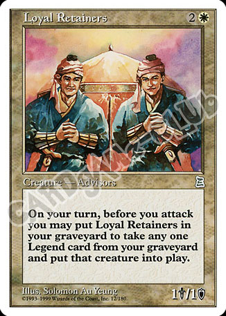 Loyal Retainers non comune (EN) -NEAR MINT-