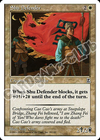 Shu Defender comune (EN) -NEAR MINT-