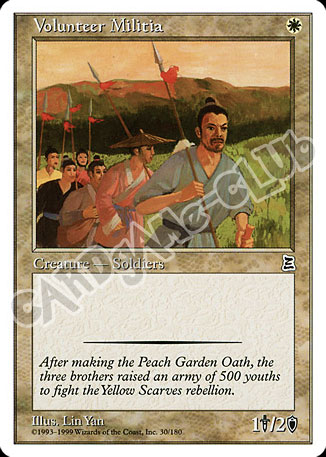 Volunteer Militia comune (EN) -NEAR MINT-