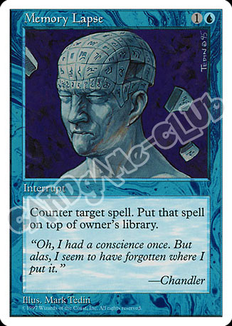 Memory Lapse comune (EN) -NEAR MINT-