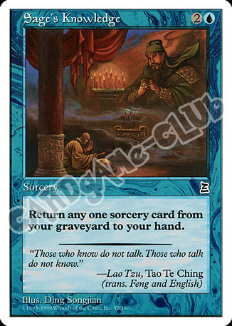 Sage's Knowledge comune (EN) -NEAR MINT-
