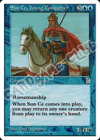 Sun Ce, Young Conqueror rara (EN) -NEAR MINT-