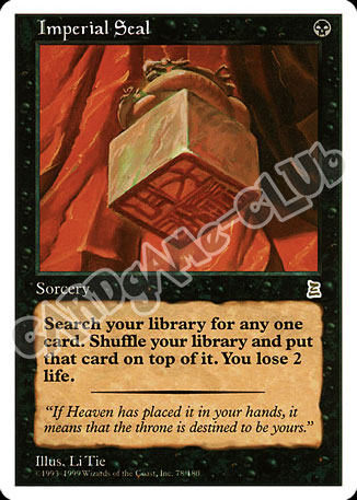 Imperial Seal rara (EN) -NEAR MINT-