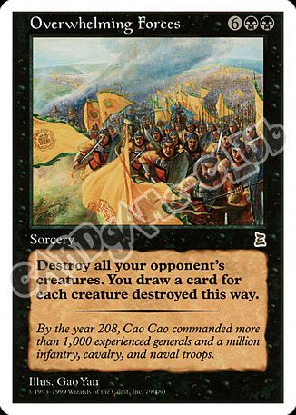 Overwhelming Forces rara (EN) -NEAR MINT-