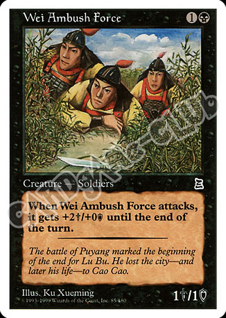 Wei Ambush Force comune (EN) -NEAR MINT-