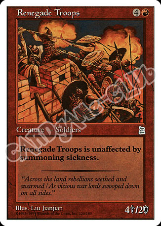 Renegade Troops non comune (EN) -NEAR MINT-