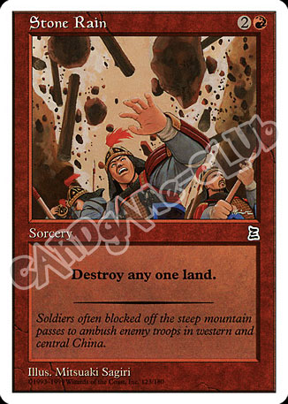 Stone Rain comune (EN) -NEAR MINT-