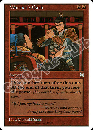 Warrior's Oath rara (EN) -NEAR MINT-