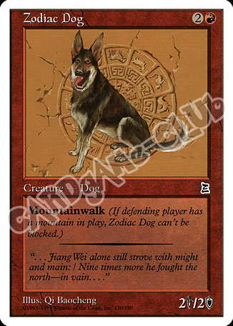 Zodiac Dog comune (EN) -NEAR MINT-