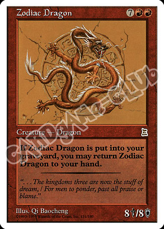 Zodiac Dragon rara (EN) -NEAR MINT-
